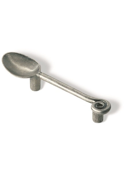 Maner mobila 1052-126ZN28 96mm lingura argint antic