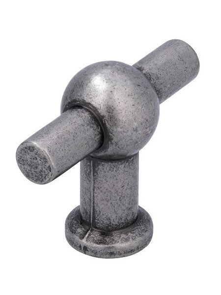 Buton mobila 2011-50ZN28 argint antic Siro
