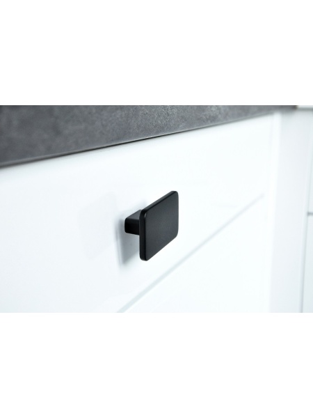 Buton mobilier 2411-58PB12 negru mat Siro