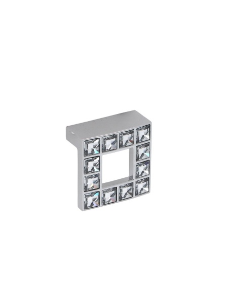 Buton mobila WPO550.000.KR02 crom lucios cristale Swarovski Giusti