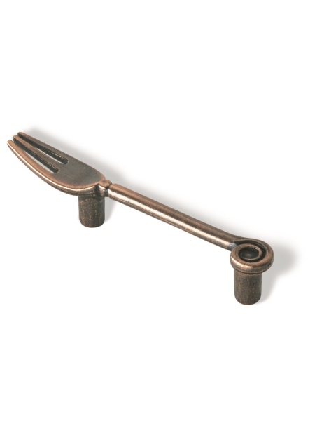 Maner mobila Siro 1051 ZN24 cupru antic furculita