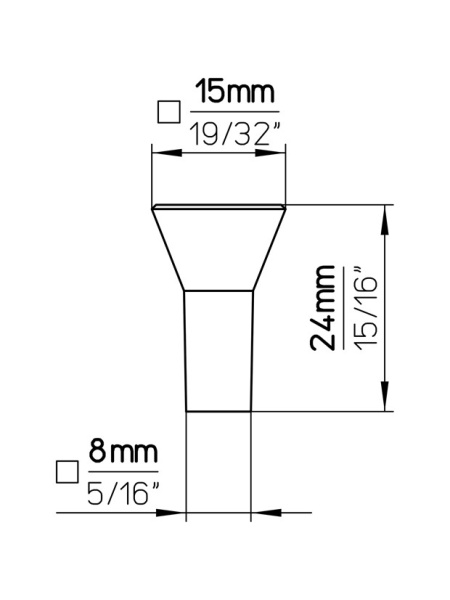 Buton mobila 1583-16ZN5 auriu Siro