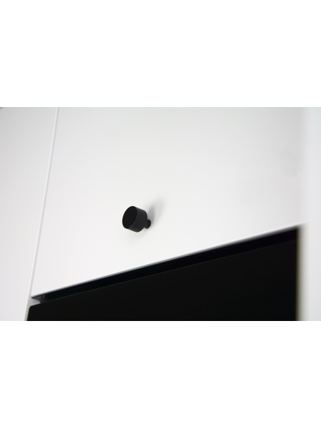 Buton mobilier Siro 2464-24PB12 negru mat 