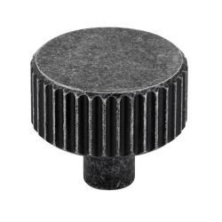 Buton mobila 2595-30ZN78 negru vintage Siro