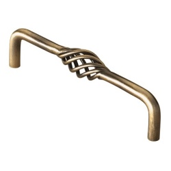 Maner mobila 1304-136ZN10  128mm bronz antic Siro
