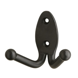 Cuier 1421/PB12 negru mat Siro