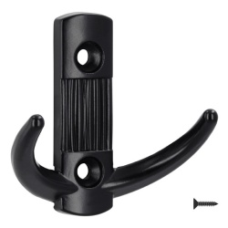 Cuier 2214/PB12 negru mat Siro