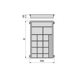 Accesorii dressing schita Organizator sertar Moka