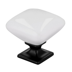 Buton mobila SP82-34PF22PB12 ceramica cu negru mat Siro