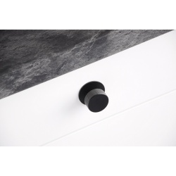 Buton mobila Siro 2464-33PB12 negru mat 