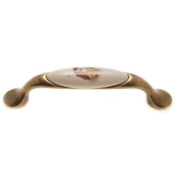 Maner mobila M10.01.02.D1G portelan floare maro Giusti