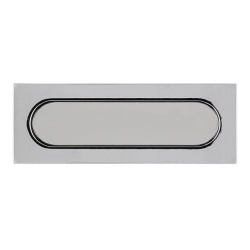 Maner mobila ingropat 2155-125ZN1 crom lucios Siro