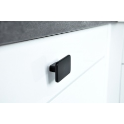 Buton mobilier 2411-58PB12 negru mat Siro