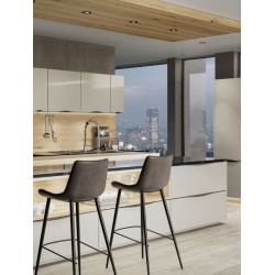 Maner mobilier 2467-695PB12 negru mat Siro