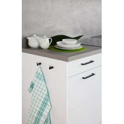 Maner mobila 2457-174PB12 negru mat Siro
