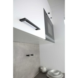 Maner mobiler bucatarie 2457-174PB12 negru mat Siro
