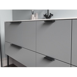 Maner mobilier Siro 2470-138PB12 negru mat