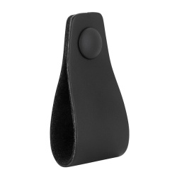Buton mobila LE019-70LE5GL53 piele neagra Siro