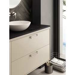 Maner mobilier 2489-168ZN21 nichel satinat Siro