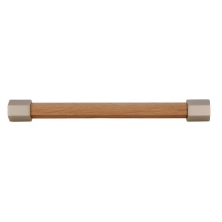 Maner mobila S678-180HZ14ZN27 stejar lacuit cu inox Siro