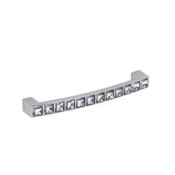 Maner mobila WMN550.128KR02 crom lucios cu cristale Swarovski Giusti
