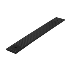 Placuta decorativa 2589-190PB12 negru mat Siro