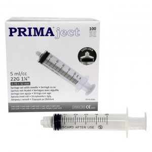 SERINGI STERILE 5 ML LUER-LOCK (100 buc.)