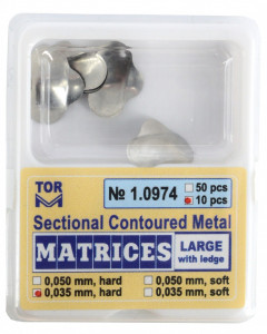 Matrici metalice sectionale large cu bordura - 10 bucati TorVM