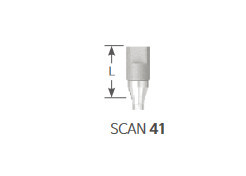 Scan Adapter narrow Scan 41 9 mm