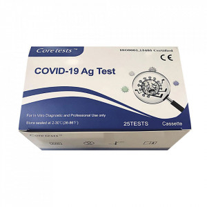Set de 25 Teste Rapide Antigen Nazofaringian COVID-19, uz profesional, Core