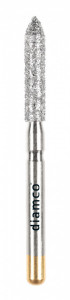 Freza diamantata cu varf conic 50° aliaj rodium-platina - S21