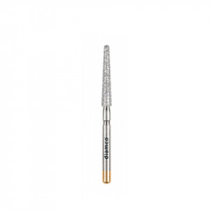 Freza diamantata conica aliaj rodium-platina S7