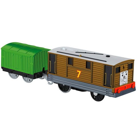 Toby Trenulet Locomotiva Motorizata cu Vagon Thomas&Friends Track Master