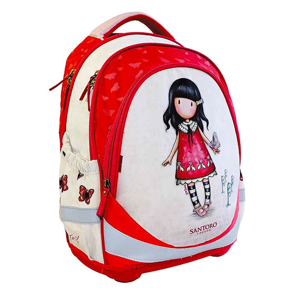 Ghiozdan ergonomic scoala Santoro Gorjuss, Time To Fly Bebe Pufos