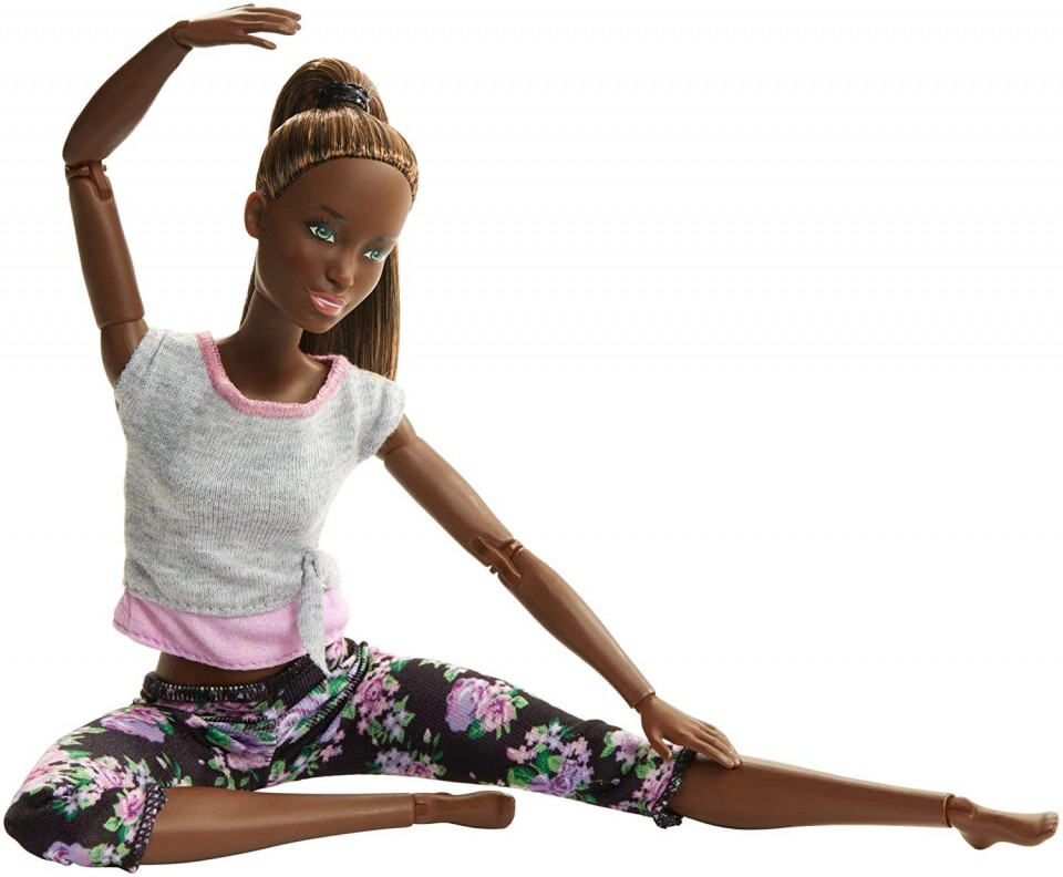 Papusa Made To Move flexibila Yoga - Bebe Pufos