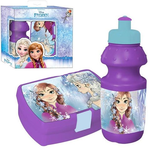 Set pentru pranz cu sticla si cutie de sandwich Frozen