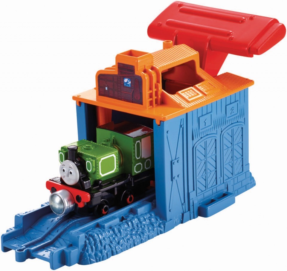 Trenulet locomotiva Luke cu lansator - Thomas&Friends Take N Play ...