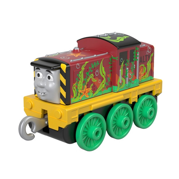 Locomotiva Metalica Salty cu alge Push Along Thomas&Friends Track Master