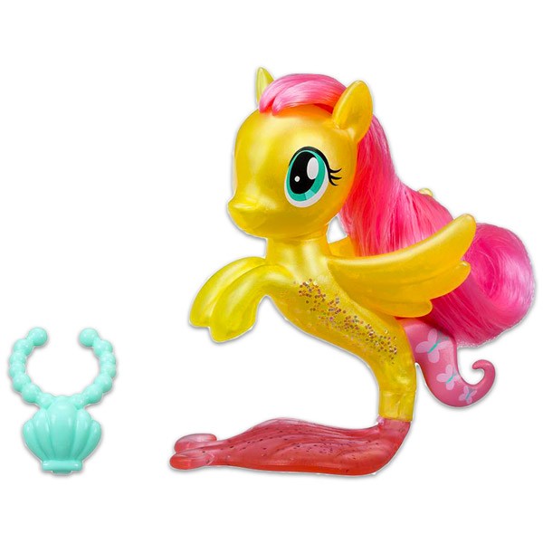 Figurina Fluttershy Sirena My Little Ponyfilmul Bebe Pufos