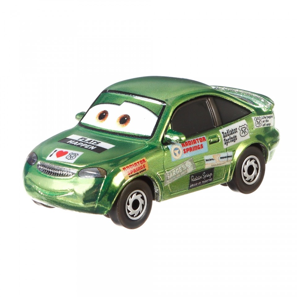 Masinuta metalica Nick Stickers metalizata Disney Cars 3