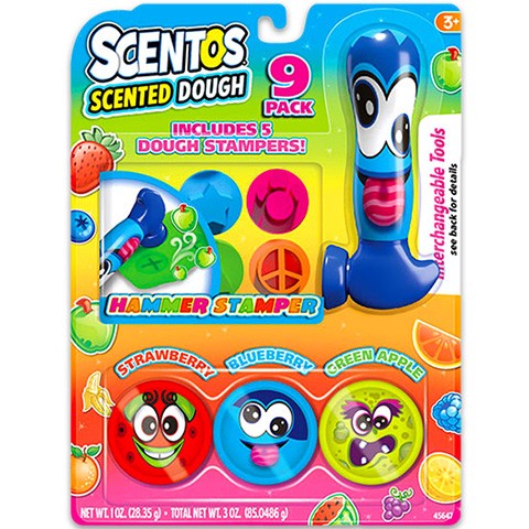 Set creativ de plastilina cu miros 5 forme Scentos