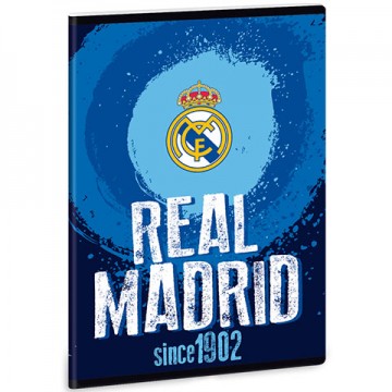 Caiet Matematica FC Real Madrid albastru A5 40 file