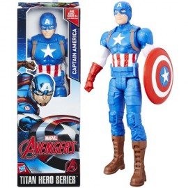 Figurina Captain America Titan Hero Avengers 30 cm