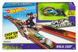 Pista Ninja Chop Hot Wheels Split Speeders