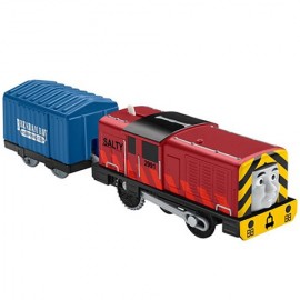 Salty Trenulet Locomotiva Motorizata cu Vagon Thomas&Friends Track Master