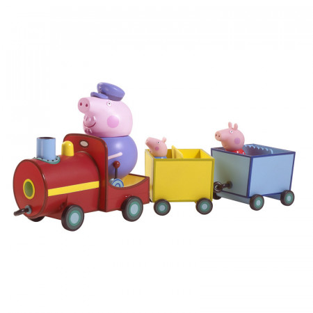 Set de joaca Peppa Pig - Trenul bunicului