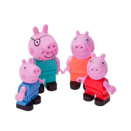 Set figurine Big Bloxx Familia Peppa Pig