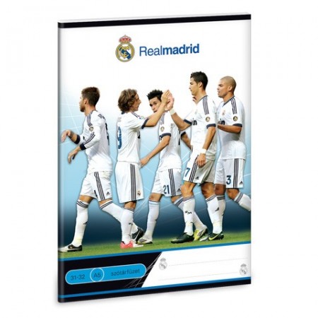 Vocabular FC Real Madrid alb cu albastru A5 32 file