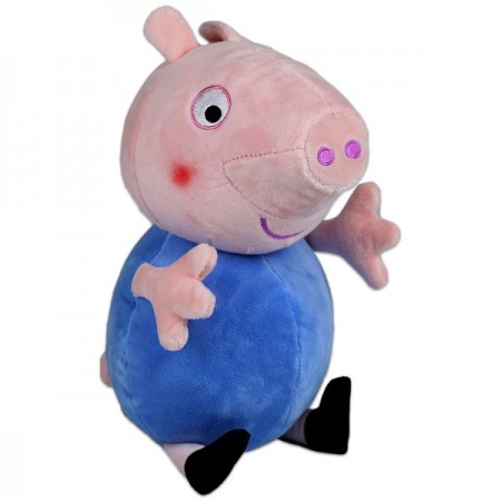 Figurina de plus Peppa Pig 35 cm George