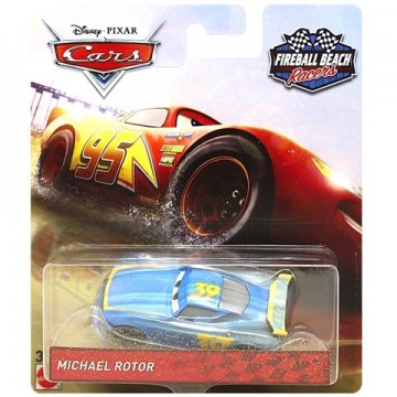 Masinuta metalica Michael Rotor Fireball Beach Racers Disney Cars 3